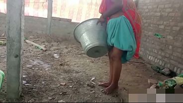 Village Housewife’s Wet Cunt Craves Rough Outdoor Fucking